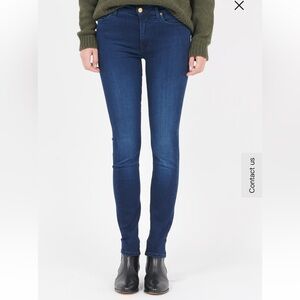 NWT 7 for All Mankind Blair High waist Ankle Skinny Jeans- 30
